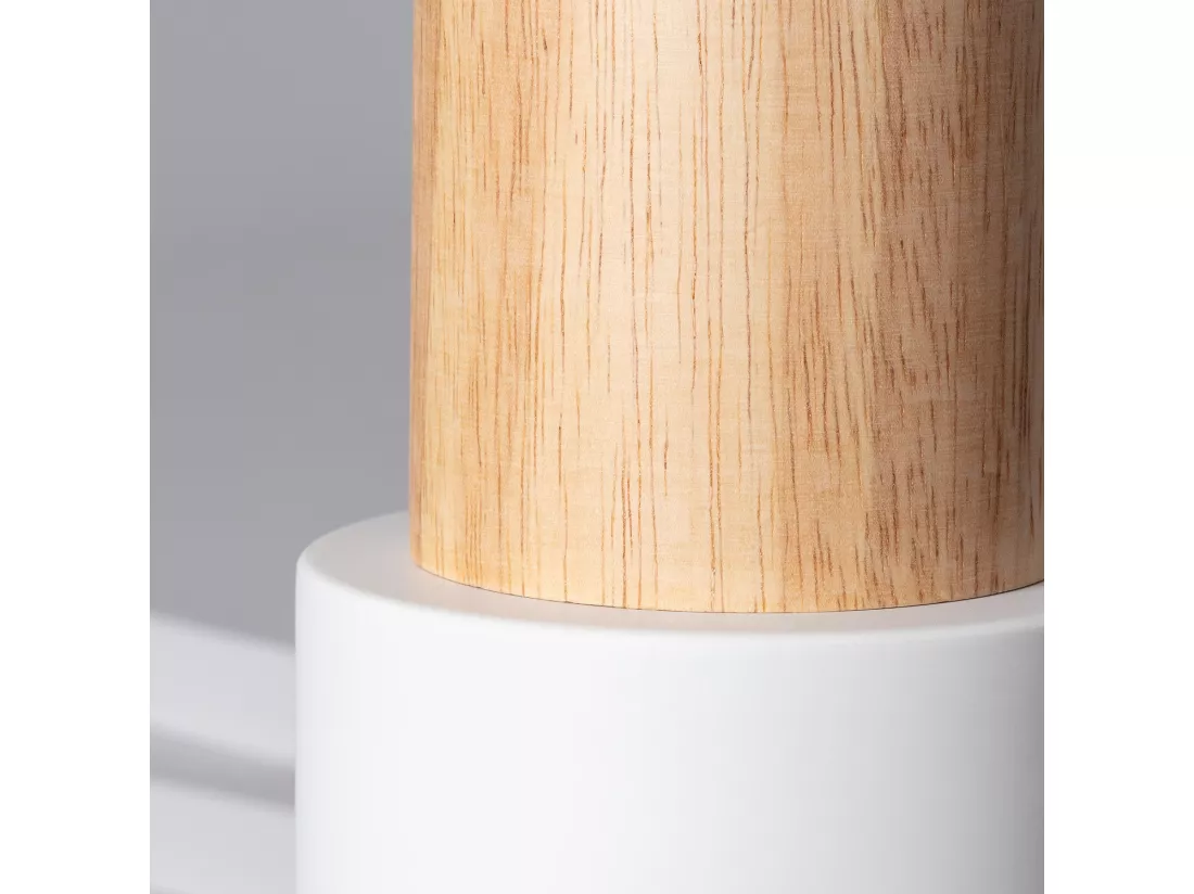 Suspension Bois et Métal Kidonge Blanc