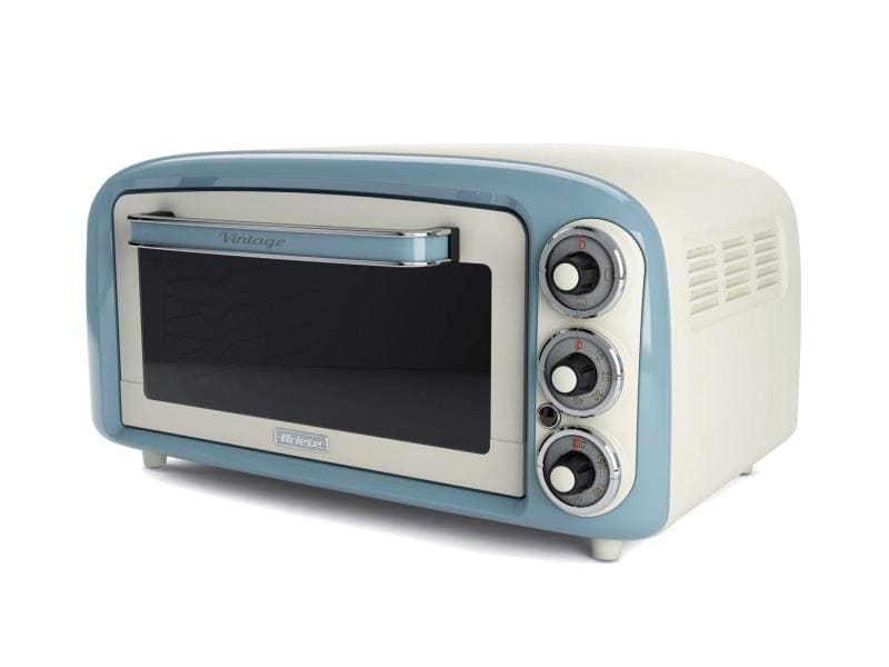 Ariete Backofen Vintage 18 l, Blau Tischbackofen
