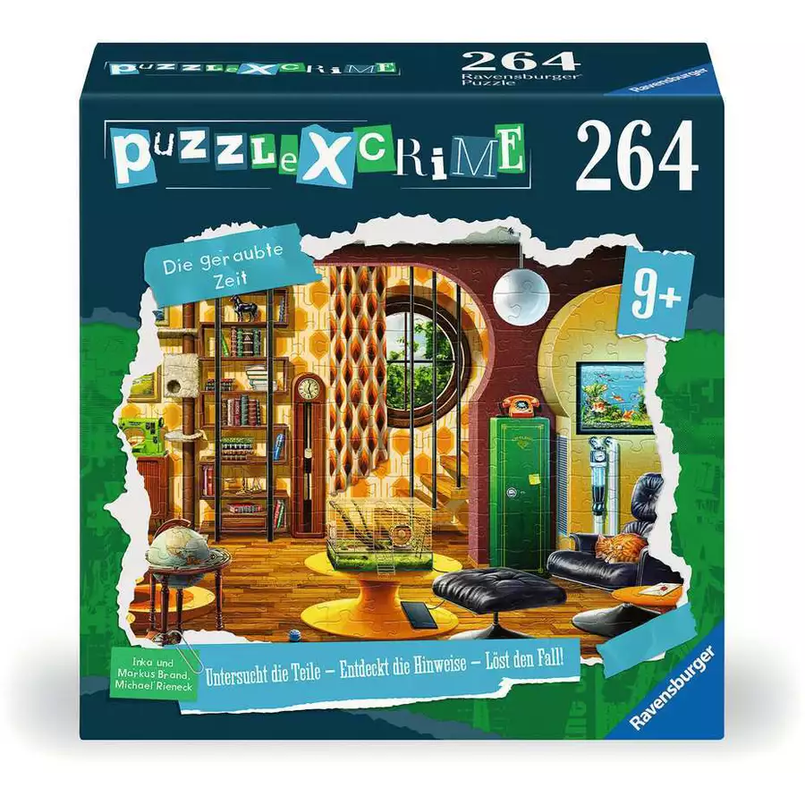 Ravensburger Puzzle X Crime Kids: Die geraubte Zeit bunt