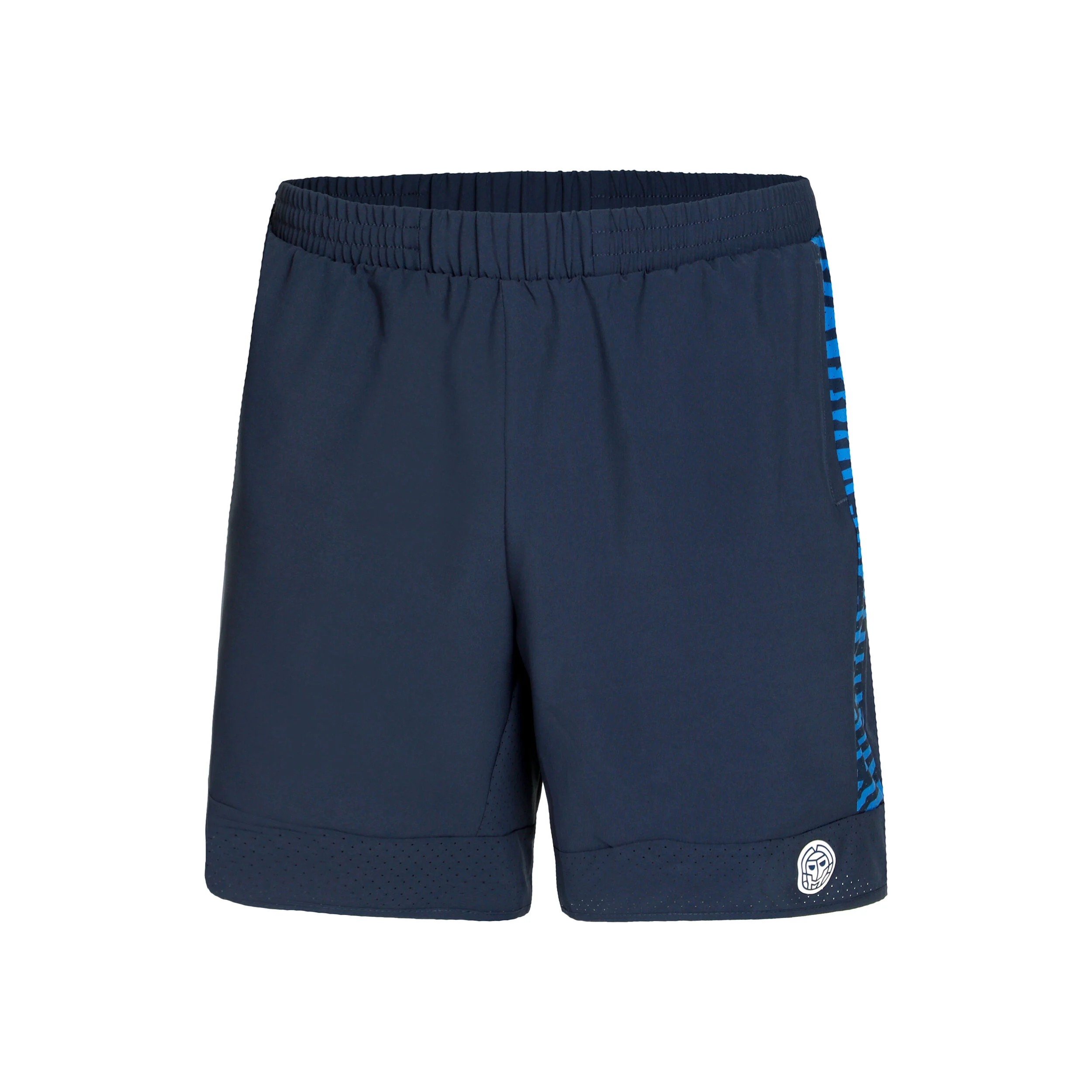 BIDI BADU Fingerprint 7in Shorts Hommes - Bleu Foncé
