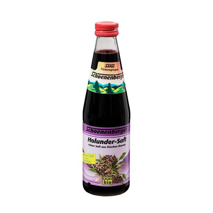 Holunder Saft bio Schoenenberger, 330 ml