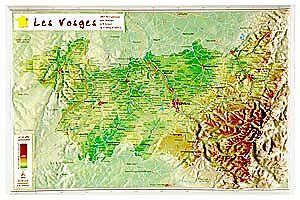 GEORELIEF - GEORELIEF D88 VOSGES 21X31