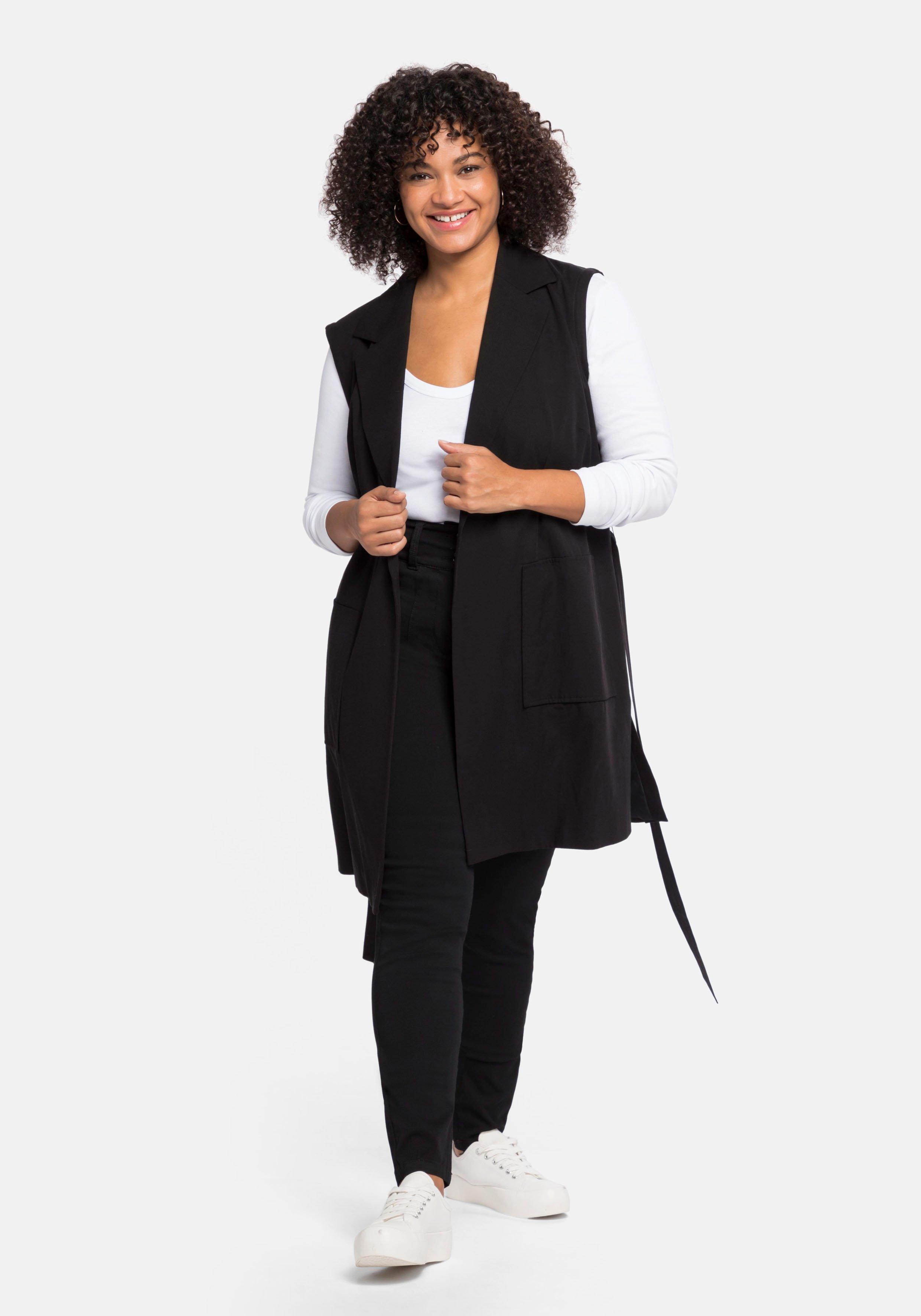 Skinny Hose mit High-Waist-Bund, superelastisch