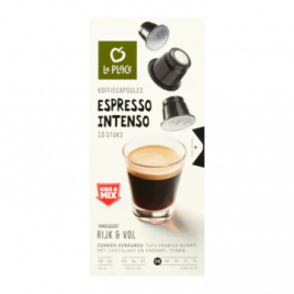 La Place Koffiecapsules espresso intenso (10 stuks)