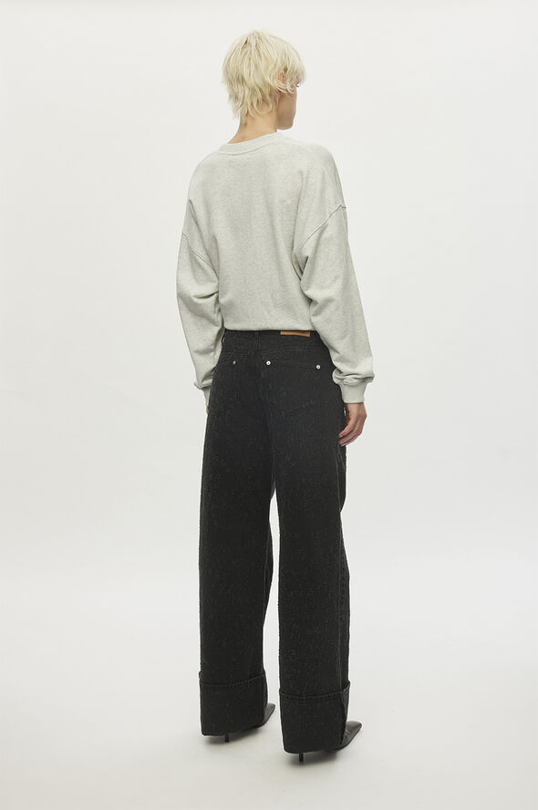 Oval Square Limit Jeans 0109 0109 black distressed