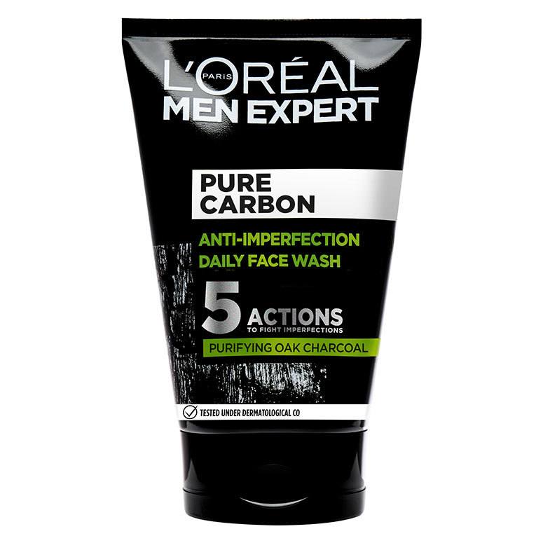 L'Oréal Paris Men Expert Pure Carbon Anti-Imperfections Daily Face Wash 100ml