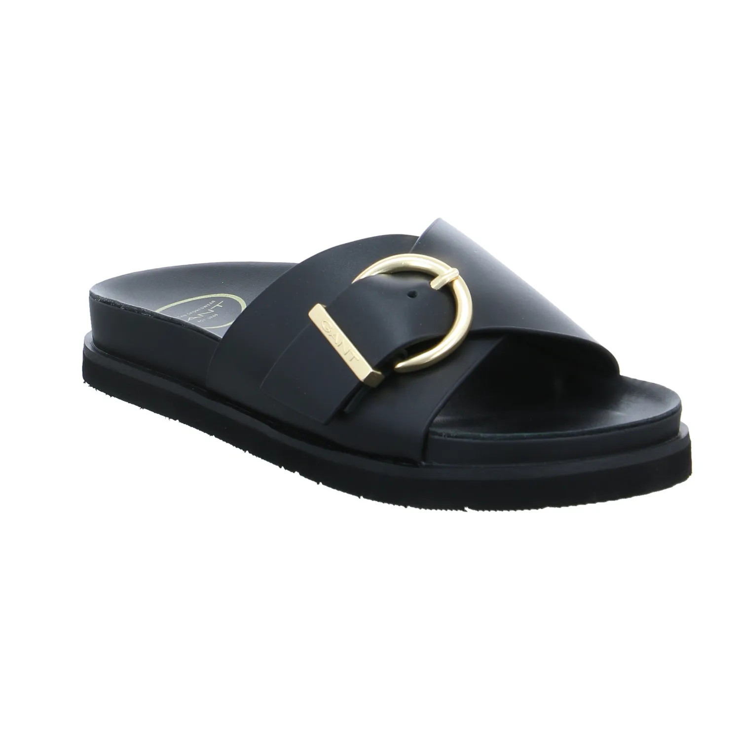 GANT Pantolette Schwarz Leder
