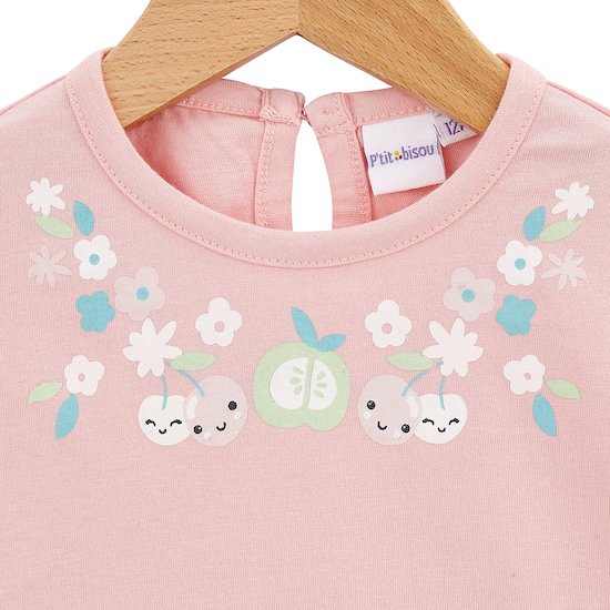 Sweet Summer T-shirt sans manches   Rose        de               P'tit bisou