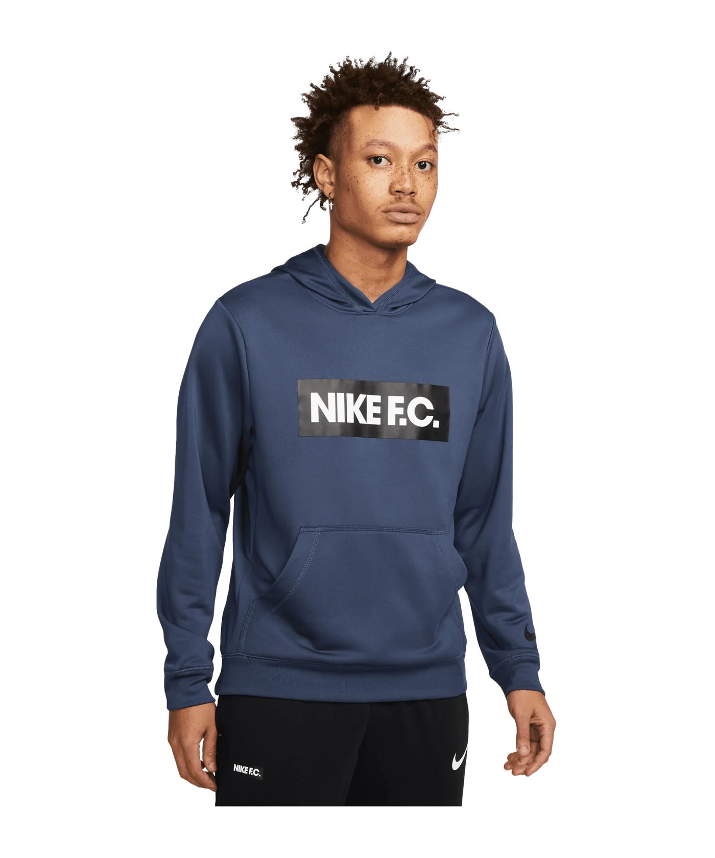 Nike F.C. Fleece Hoody Blau F437