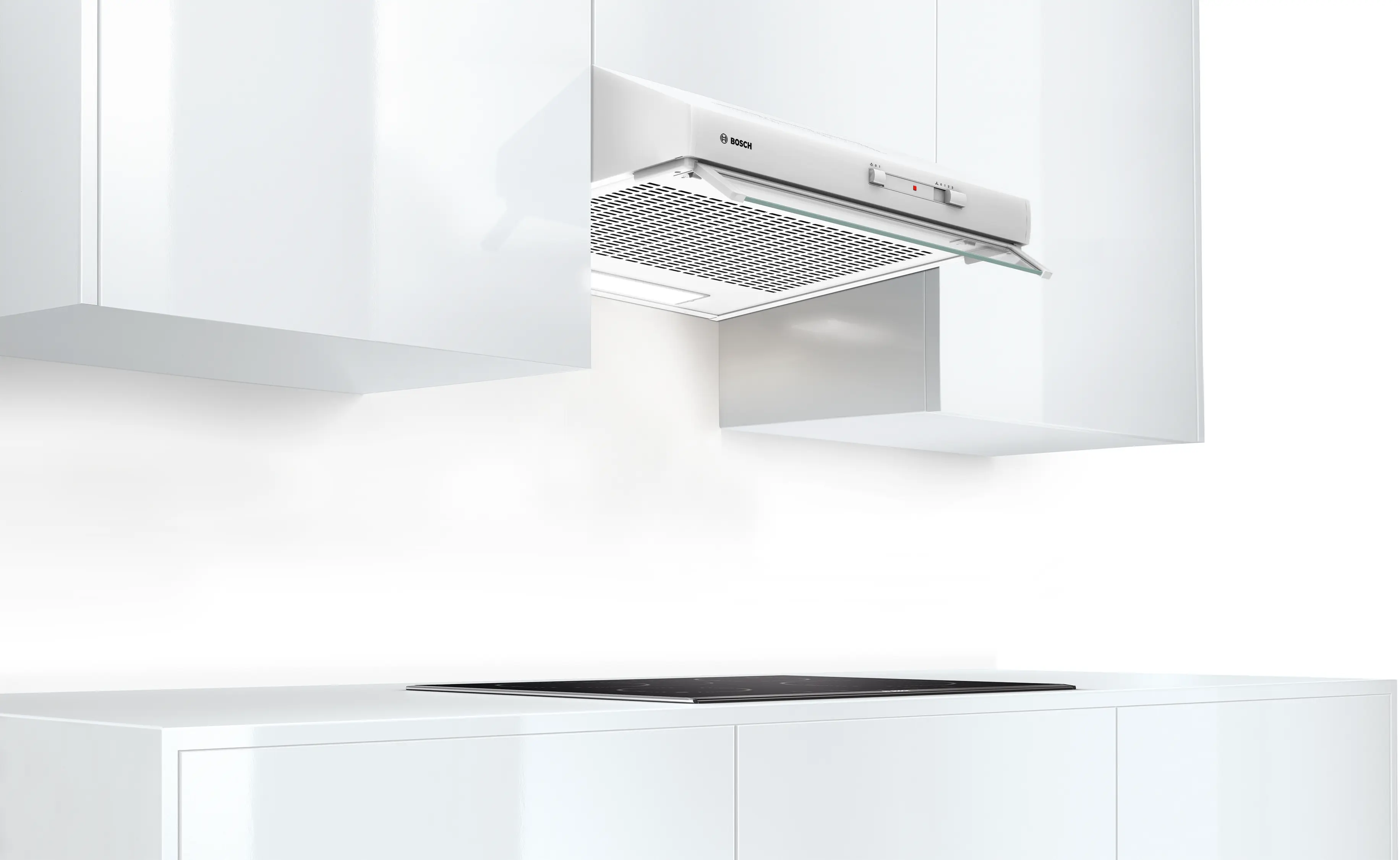 Serie 2 Onderbouw afzuigkap 60 cm Wit