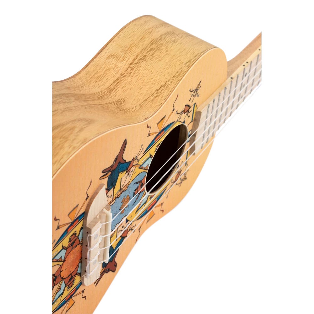 Ortega RUAR-EY Art Series Concert Size Ukulele Egypt concert ukelele