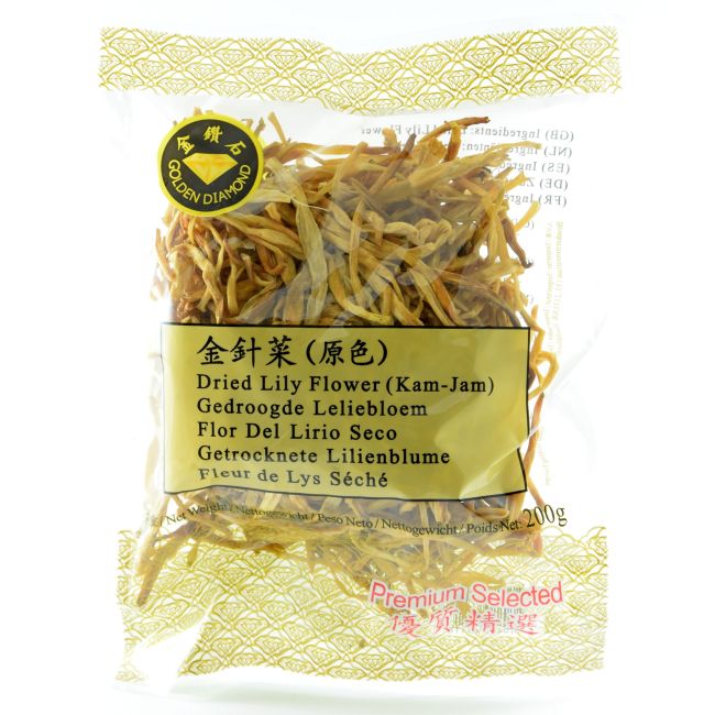 Golden Diamond Gedroogde Leliebloem (Kam Jam) 200g