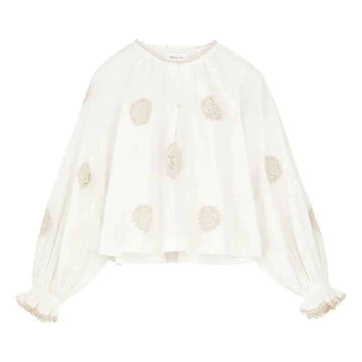 Skall Studio Blouse Loretta | Blanc