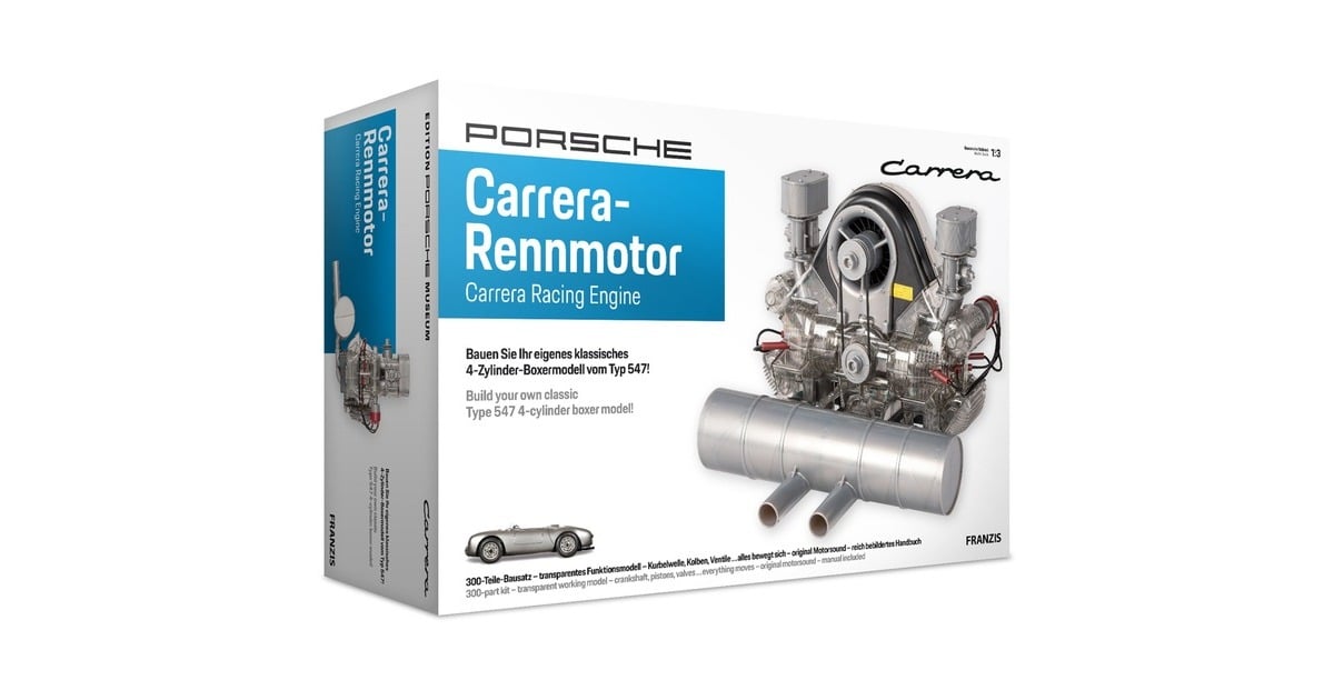 FranzisPorsche Carrera racing motor Modelbouw  (Schaal 1:3)