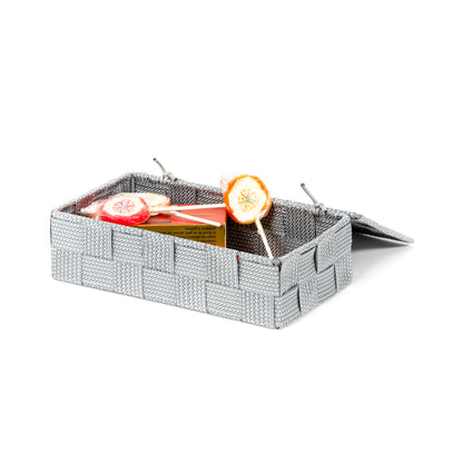 Boîte de rangement Stan S grise
