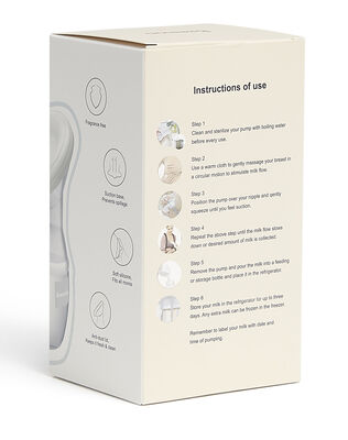 Beemoo CARE Brystpumpe / Melkeoppsamler Silikon