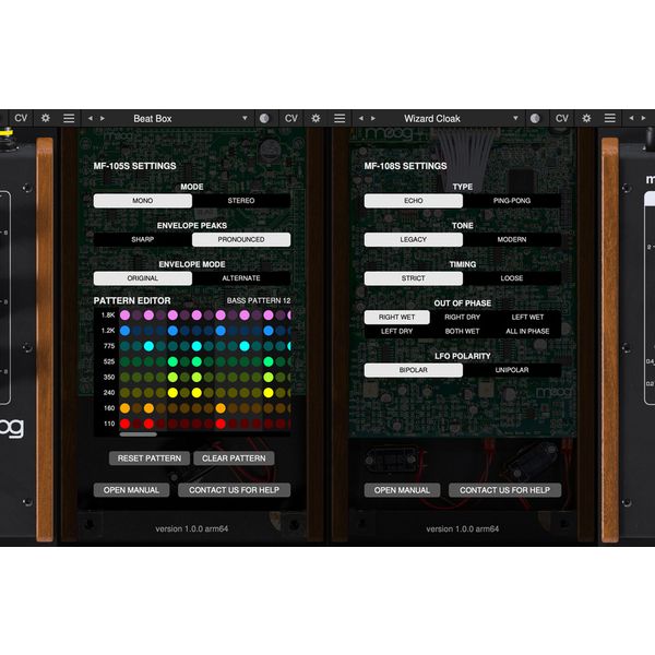 Moog Moogerfooger Effects Plug-ins