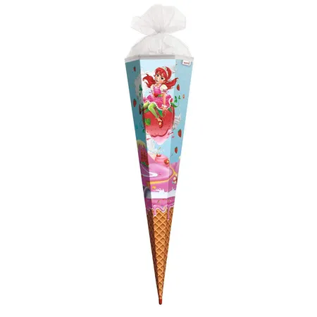 Roth Schultüte / Zuckertüte / 85cm / eckig / 