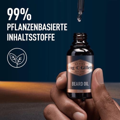 King C. Gillette Bartöl für Männer