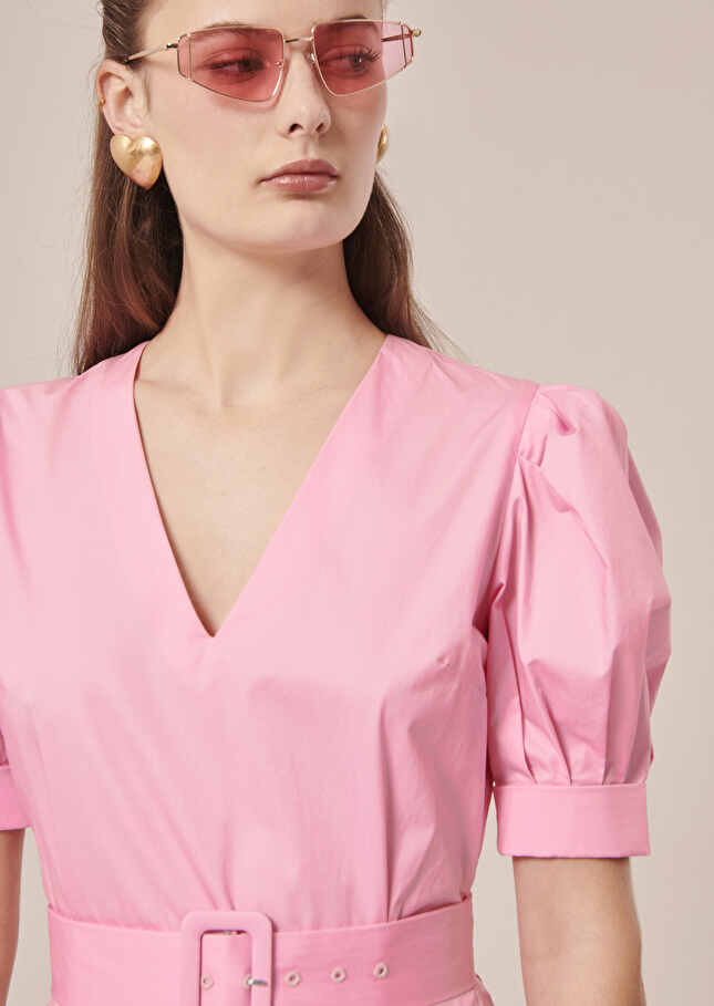 Robe Ranyarose en popeline