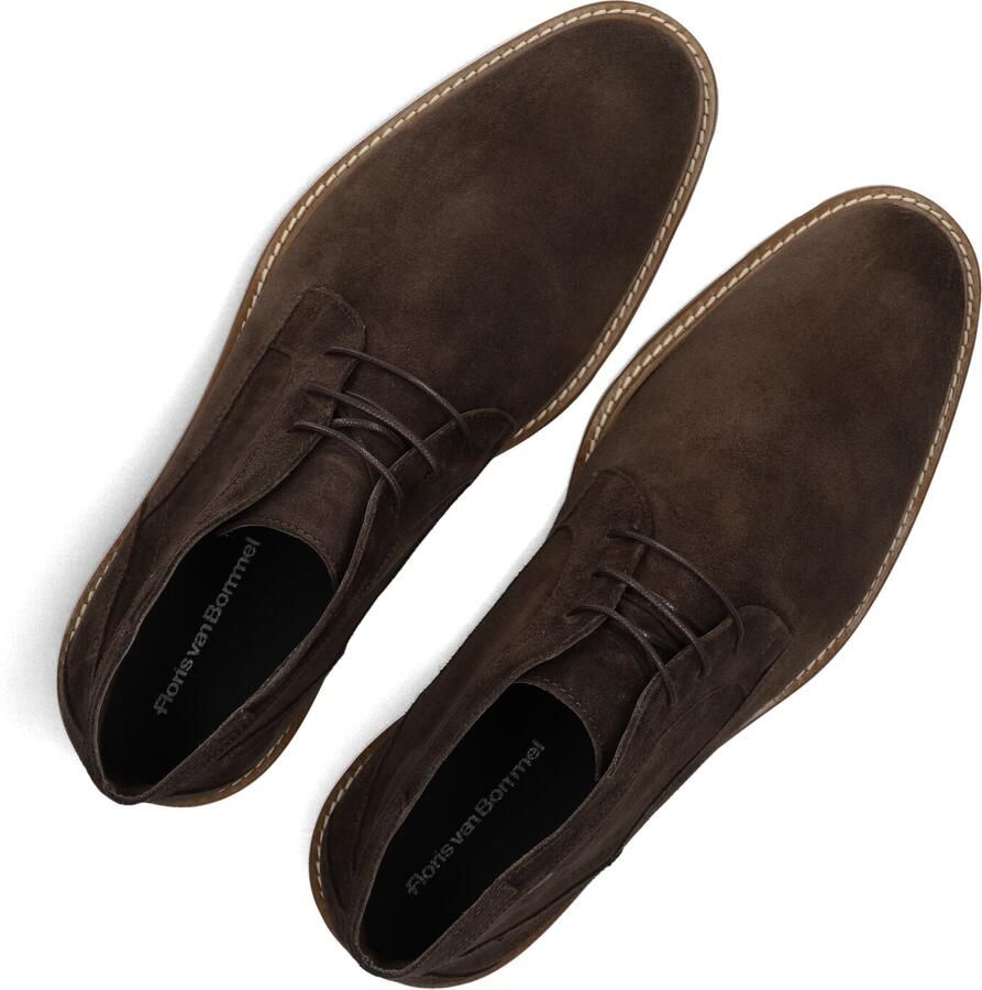 FLORIS VAN BOMMEL Nette Schoenen Heren Sfm-50171 De Braver Maat: 44⅔ Materiaal: Suède Kleur: Bruin