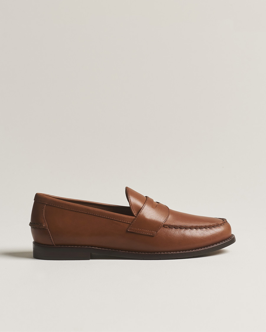 Polo Ralph Lauren Leather Penny Loafer Tan