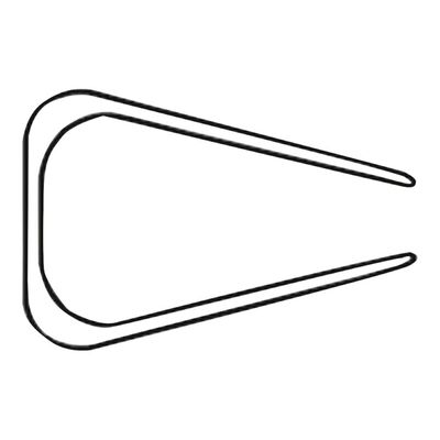 Exacompta - 25 baguettes à relier - 9 mm - jusqu'à 90 feuilles - noir