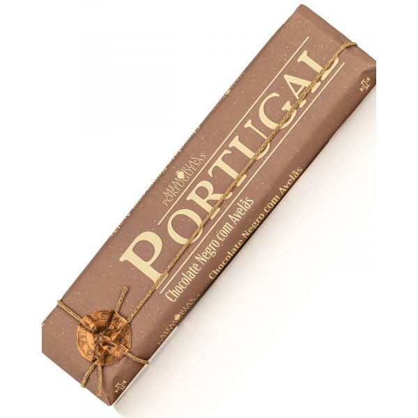 Nómada Tablete de Chocolate Negro 55% c/ Avelãs 