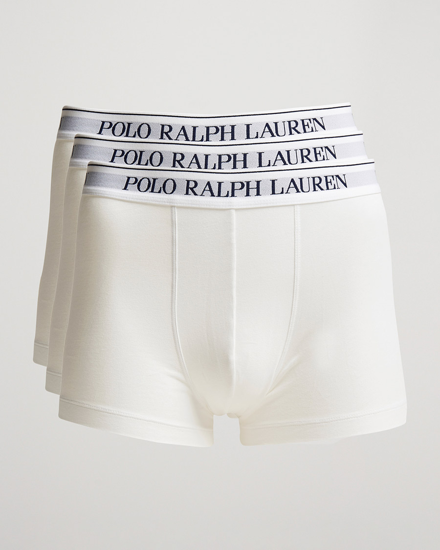 Polo Ralph Lauren 3-Pack Trunk White