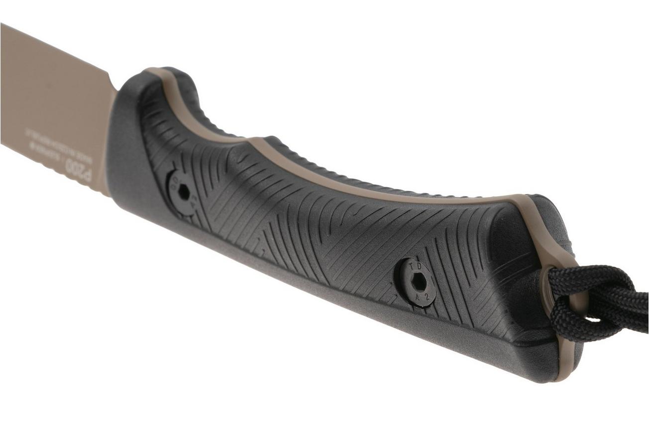 ANV P200, P200-052, Coyote Cerakote Sleipner, Black GRNPU, survivalmes