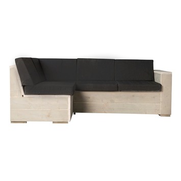 Loungebank Engelburg zand steigerhout