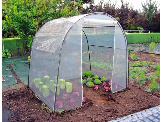 Serre De Jardin PVC 200x150xh180cm bâche pour plantes fleurs OUDOLF