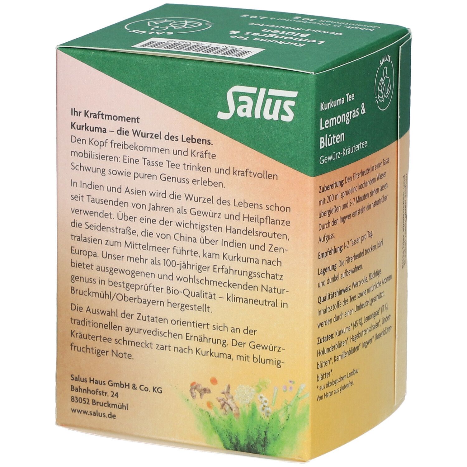 Salus® Kurkuma Tee Lemongras & Blüten