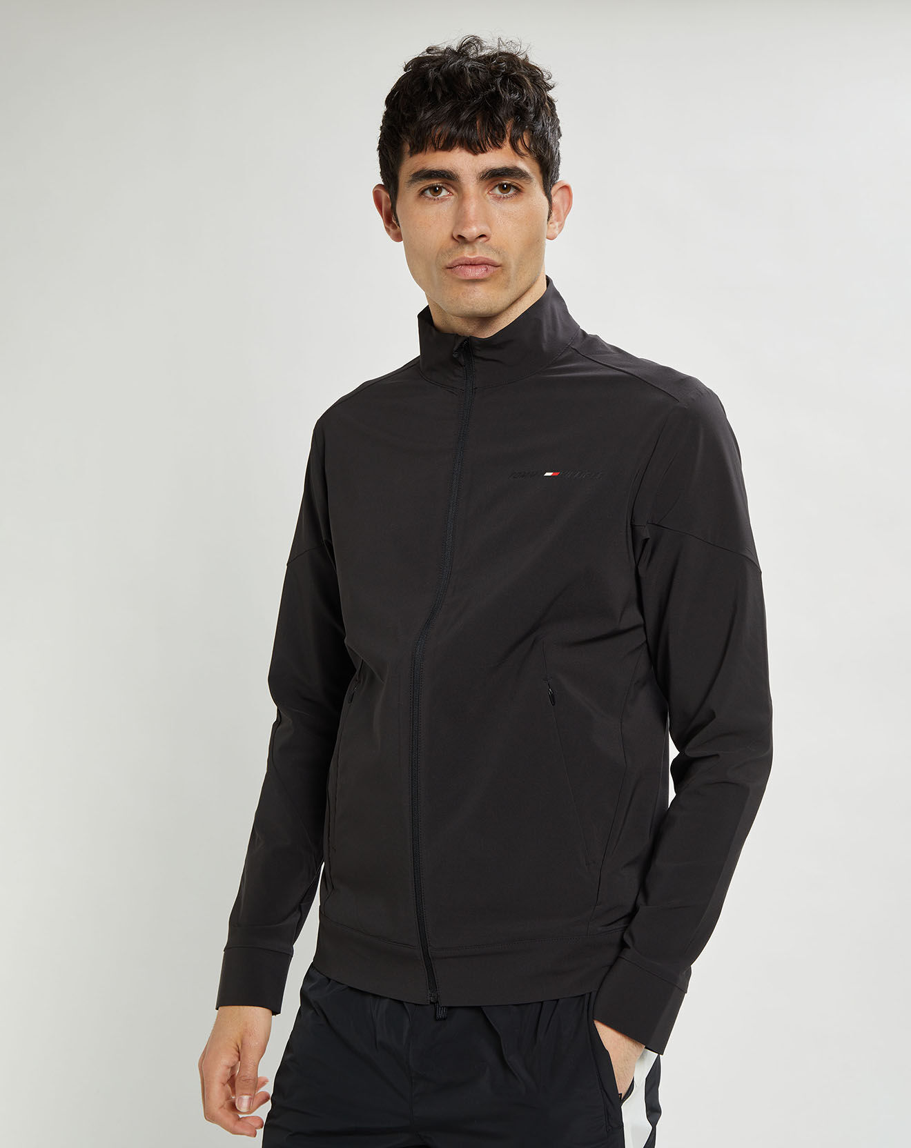 Tommy Hilfiger Blouson tracksuit déperlant noir