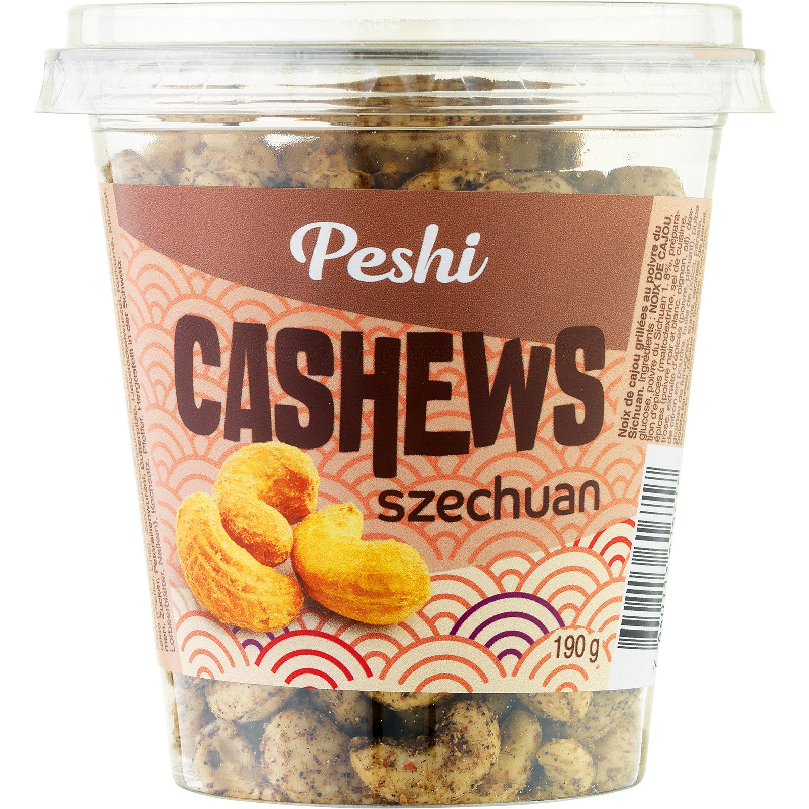 Peshi Cashews Szechuan 190 g