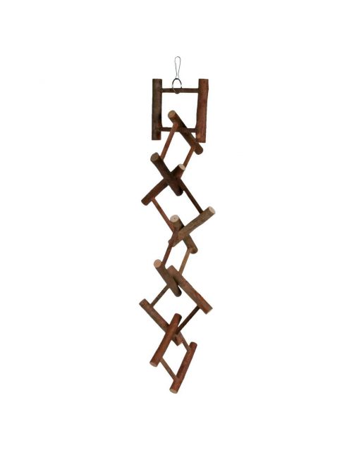 Trixie Natural Living Schots-En-Scheef 12 Treden - Vogelspeelgoed - 58 cm