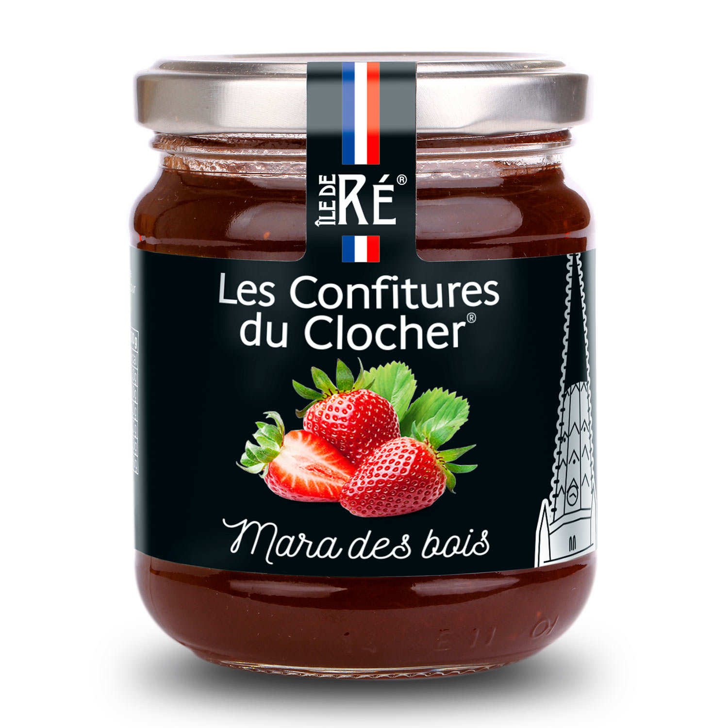 Confiture extra de fraise mara des bois