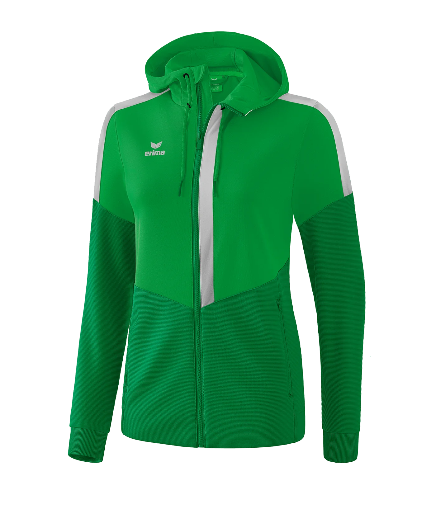 Erima Squad Kapuzen-Trainingsjacke Damen Grün