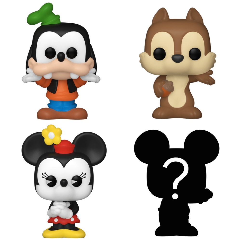 POP! Vinyl: Bitty POP Goofy 4er-Pack