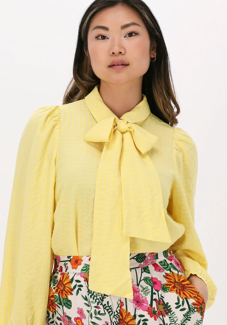 LOLLYS LAUNDRY gele lollys laundry blouse ellie