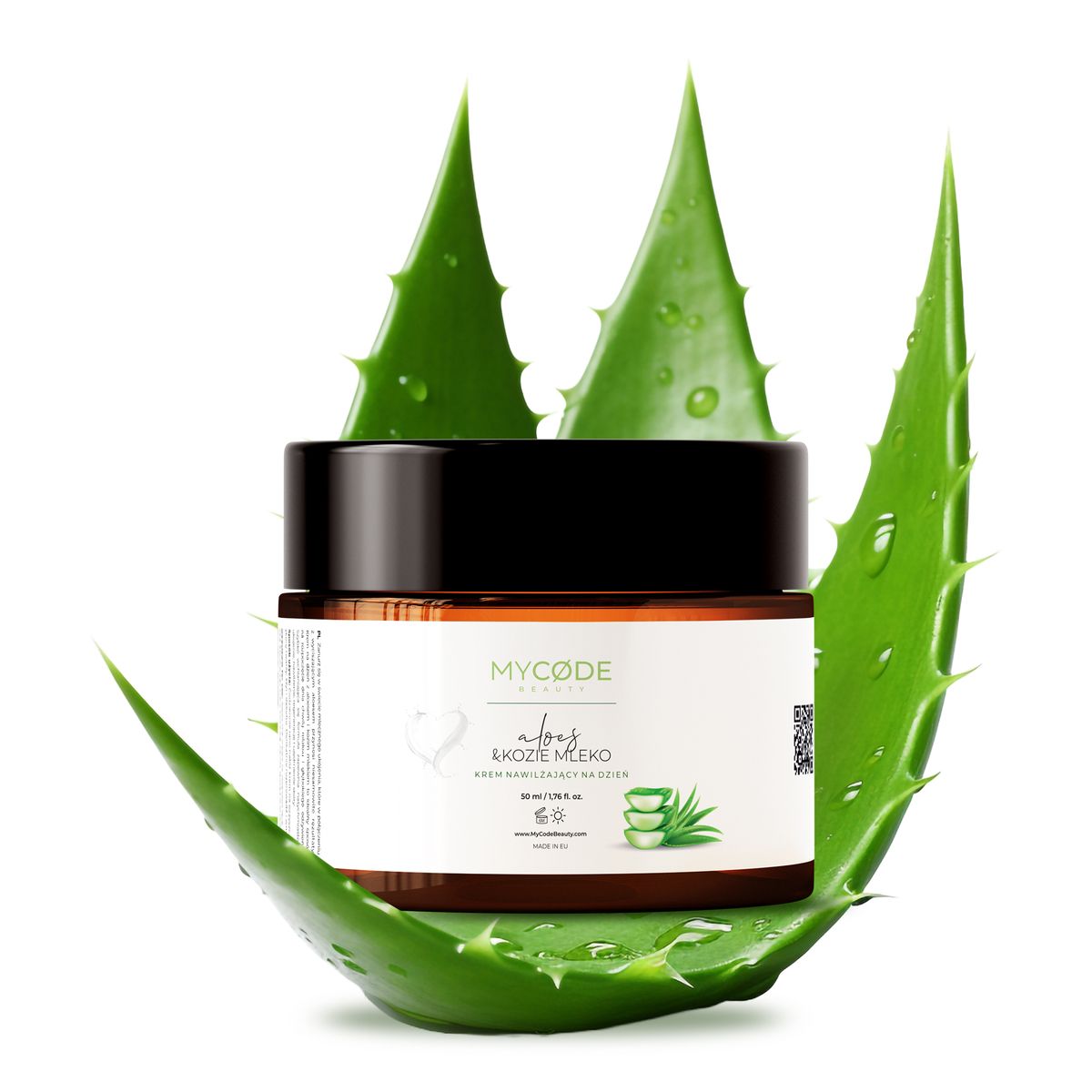 Intensiv feuchtigkeitsspendende ALOES & GOAT'S MILK Tagescreme