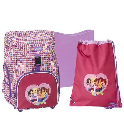 LEGO? Skoletaskes?t - LWOutbag Deluxe - Friends - Confetti