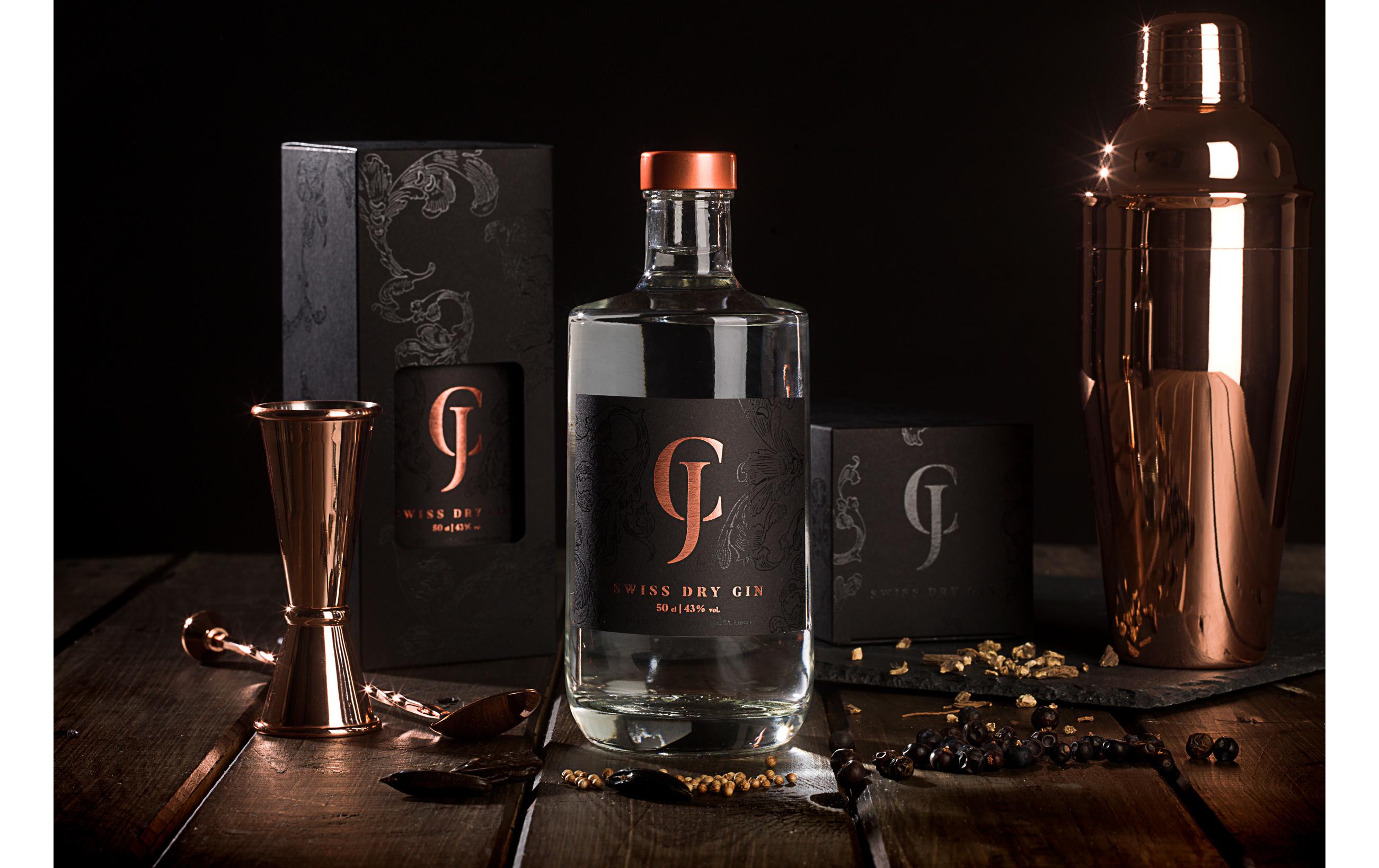 Swiss Dry Gin 0.5 lSchweizer Spirituosen Spezialität auf der Basis von Wacholder