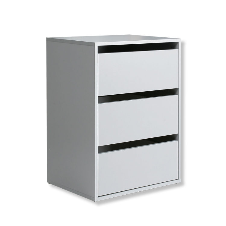 Schubkasteneinsatz - grau - 3 Schubkästen