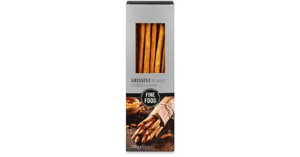 Fine Food Grissini Stirati al Mais