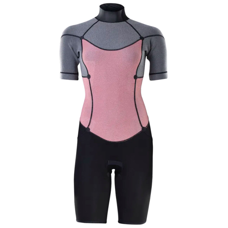 Shorty neoprene femme ion element 2-2 ss backzip steel blue