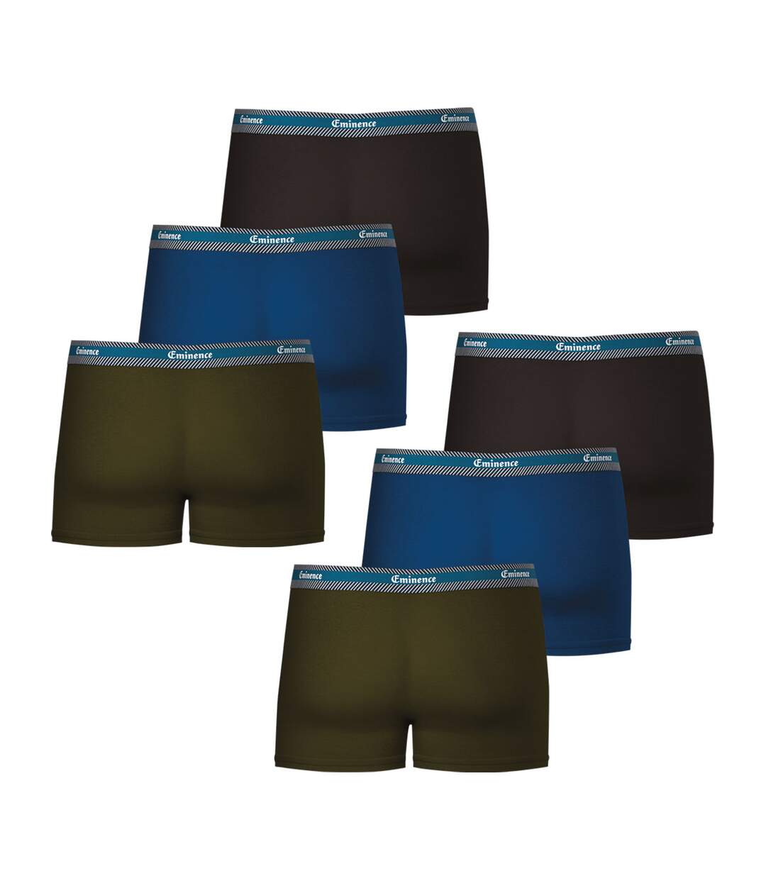 Lot de 6 boxers homme Sélection en Coton Bio