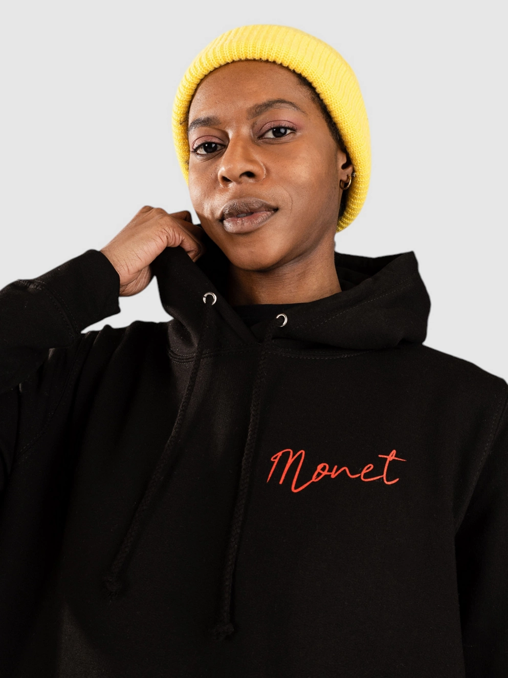 Monet Skateboards Same Roots Hoodie black