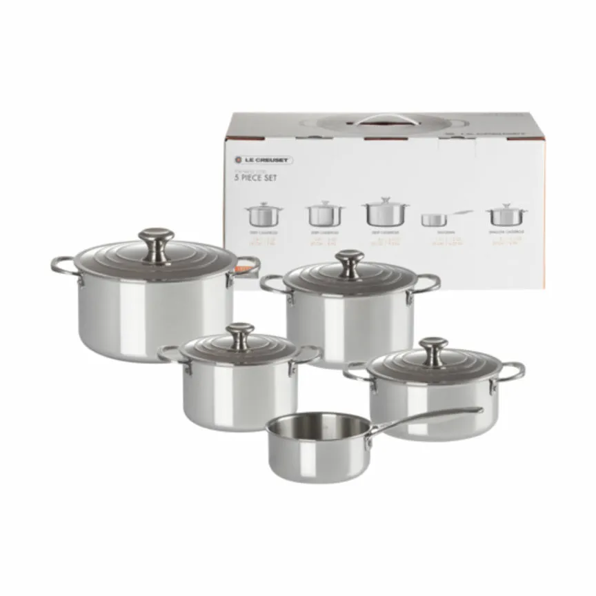 Le Creuset 3-Ply Signature Grydesæt - 5 dele