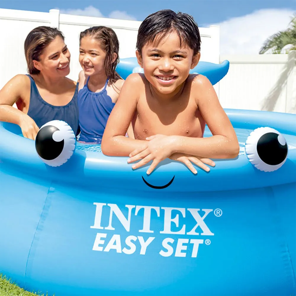 Intex Whale Easy Set Ø183x51cm Runder aufblasbarer Pool
